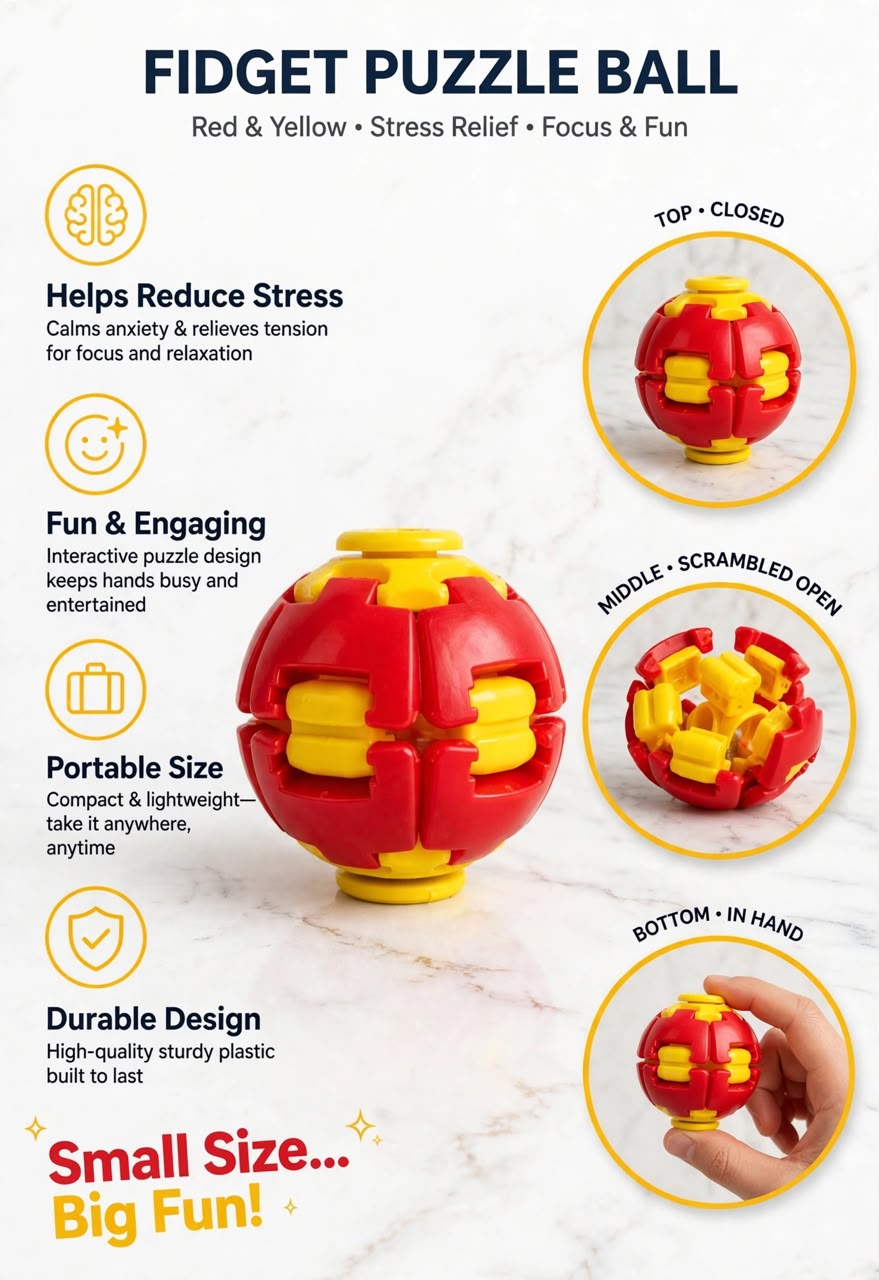 Interactive LED Fidget Spinner – Fun & Stress Relief Toy